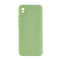 Накладка (з мікрофіброю) GETMAN Liquid Silk Full Camera для Xiaomi Redmi 9A- фісташковий Накладка (з мікрофіброю) GETMAN Liquid Silk Full Camera для Xiaomi Redmi 9A- фісташковий