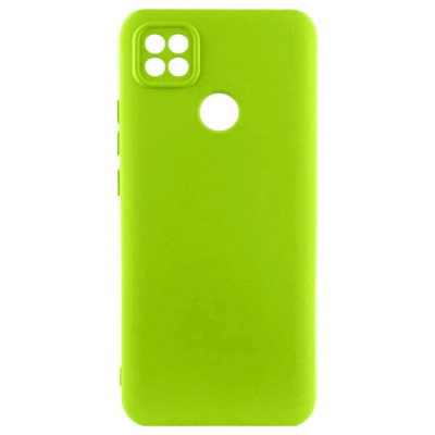 Накладка (з мікрофіброю) GETMAN Liquid Silk Full Camera для Xiaomi Redmi 9C- салатовий Накладка (з мікрофіброю) GETMAN Liquid Silk Full Camera для Xiaomi Redmi 9C- салатовий
