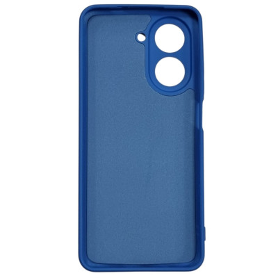 Накладка (з мікрофіброю) GETMAN Liquid Silk Full Camera для Xiaomi Redmi A5 (UA/Europe)- королівський синій