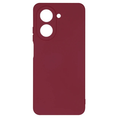 Накладка (з мікрофіброю) GETMAN Liquid Silk Full Camera для Xiaomi Redmi A5 / Poco C71- марсала Накладка (з мікрофіброю) GETMAN Liquid Silk Full Camera для Xiaomi Redmi A5 / Poco C71- марсала