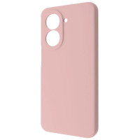 Накладка (з мікрофіброю) GETMAN Liquid Silk Full Camera для Xiaomi Redmi A5 / Poco C71- пастельно-рожевий