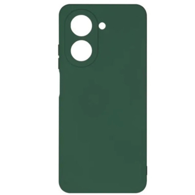 Накладка (з мікрофіброю) GETMAN Liquid Silk Full Camera для Xiaomi Redmi A5 / Poco C71- темно-зелений Накладка (з мікрофіброю) GETMAN Liquid Silk Full Camera для Xiaomi Redmi A5 / Poco C71- темно-зелений