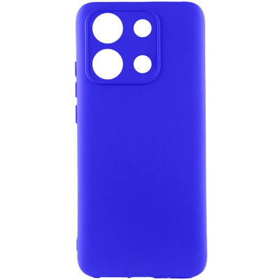 Накладка (з мікрофіброю) GETMAN Liquid Silk Full Camera для Xiaomi Redmi Note 13 Pro 4G / Poco M6 Pro 4G / Redmi Note 14s- ультра-синій Накладка (з мікрофіброю) GETMAN Liquid Silk Full Camera для Xiaomi Redmi Note 13 Pro 4G / Poco M6 Pro 4G / Redmi Note 14s- ультра-синій