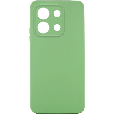 Накладка (з мікрофіброю) GETMAN Liquid Silk Full Camera для Xiaomi Redmi Note 13 Pro 4G / Poco M6 Pro 4G / Redmi Note 14s- фісташковий Накладка (з мікрофіброю) GETMAN Liquid Silk Full Camera для Xiaomi Redmi Note 13 Pro 4G / Poco M6 Pro 4G / Redmi Note 14s- фісташковий