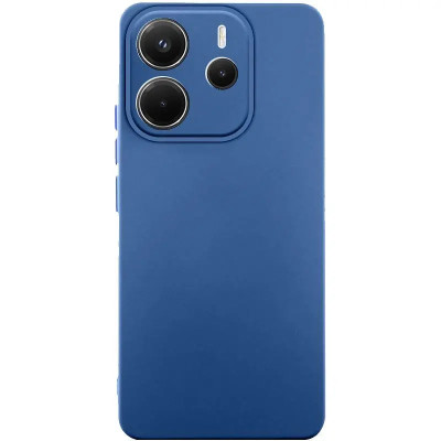 Накладка (з мікрофіброю) GETMAN Liquid Silk Full Camera для Xiaomi Redmi Note 14 4G (UA/Europe)- королівський синій Накладка (з мікрофіброю) GETMAN Liquid Silk Full Camera для Xiaomi Redmi Note 14 4G (UA/Europe)- королівський синій