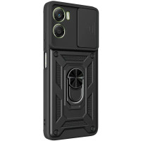 Протиударний чохол Camshield Serge Ring для Motorola Moto G05 / E15- чорний Протиударний чохол Camshield Serge Ring для Motorola Moto G05 / E15- чорний