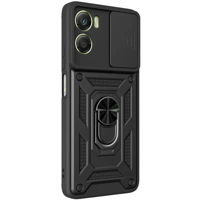 Протиударний чохол Camshield Serge Ring для Motorola Moto G06 / Moto G06 Power- чорний