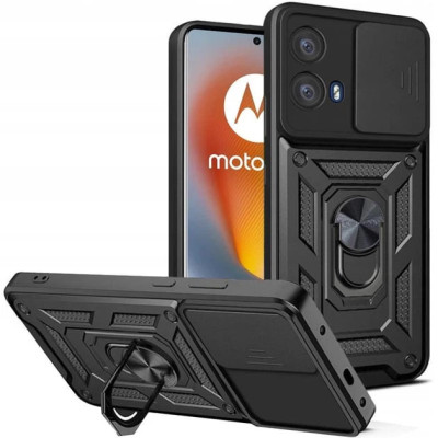 Протиударний чохол Camshield Serge Ring для Motorola Moto G24 / G04 / G04s / E14- чорний