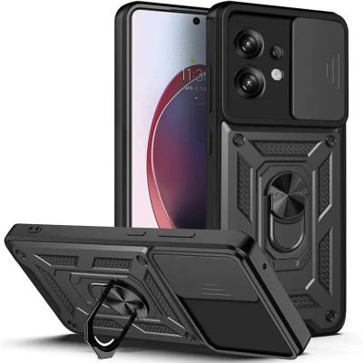 Протиударний чохол Camshield Serge Ring для Motorola Moto G32- чорний Протиударний чохол Camshield Serge Ring для Motorola Moto G32- чорний