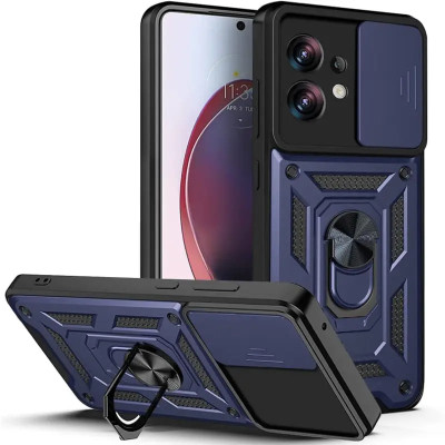 Протиударний чохол Camshield Serge Ring для Motorola Moto G32- синій