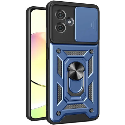 Протиударний чохол Camshield Serge Ring для Motorola Moto G55 5G- синій