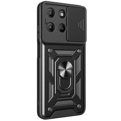 Протиударний чохол Camshield Serge Ring для Motorola Moto G57 / Moto G57 Power / G67 Power- чорний Протиударний чохол Camshield Serge Ring для Motorola Moto G57 / Moto G57 Power / G67 Power- чорний