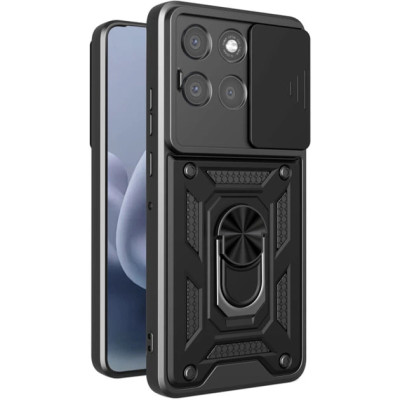 Протиударний чохол Camshield Serge Ring для Motorola Moto G86 5G- чорний Протиударний чохол Camshield Serge Ring для Motorola Moto G86 5G- чорний