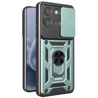 Протиударний чохол Camshield Serge Ring для Motorola Moto G86 5G- зелений