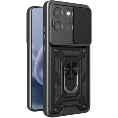 Протиударний чохол Camshield Serge Ring для Motorola Moto G86 Power- чорний Протиударний чохол Camshield Serge Ring для Motorola Moto G86 Power- чорний