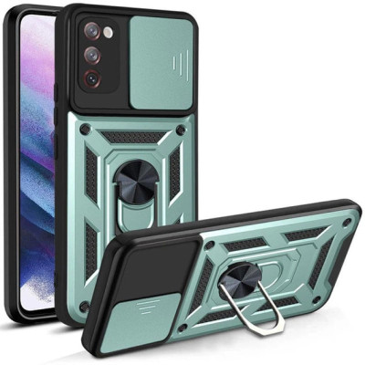 Протиударний чохол Camshield Serge Ring для Samsung S20 FE- зелений Протиударний чохол Camshield Serge Ring для Samsung S20 FE- зелений