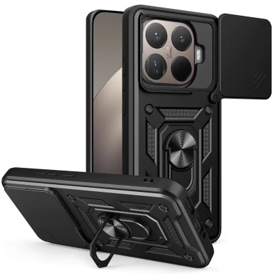 Протиударний чохол Camshield Serge Ring для Xiaomi 15T Pro- чорний Протиударний чохол Camshield Serge Ring для Xiaomi 15T Pro- чорний