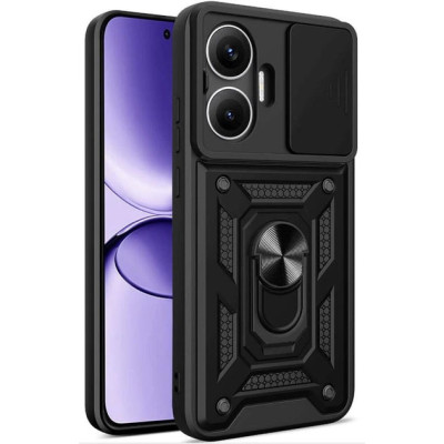 Протиударний чохол Camshield Serge Ring для Xiaomi Poco F7- чорний Протиударний чохол Camshield Serge Ring для Xiaomi Poco F7- чорний