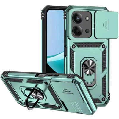 Протиударний чохол Camshield Serge Ring для Xiaomi Redmi 15C (Global 171mm) / Poco C85 (Global)- зелений Протиударний чохол Camshield Serge Ring для Xiaomi Redmi 15C (Global 171mm) / Poco C85 (Global)- зелений