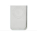 Накладка (з мікрофіброю) Silk with Magnetic для iPhone 12 Pro / 12- білий
