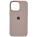 Накладка (з мікрофіброю) Silk with Magnetic для iPhone 15 Pro Max- пастельно-рожевий