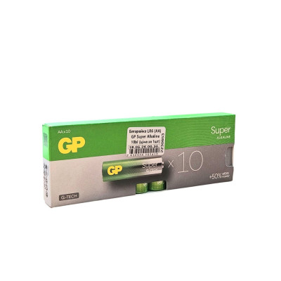 Батарейка LR6 (AA) GP Super Alkaline 10bl (ціна за 1шт)