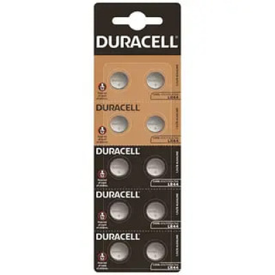 Батарейка G13 (A76/LR44) Duracell 10bl (ціна за 1шт) Батарейка G13 (A76/LR44) Duracell 10bl (ціна за 1шт)