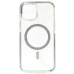Накладка Shine MagCase Silver для iPhone 13 Pro Max- прозорий