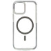 Накладка Shine MagCase Grey для iPhone 13 Pro Max- прозорий