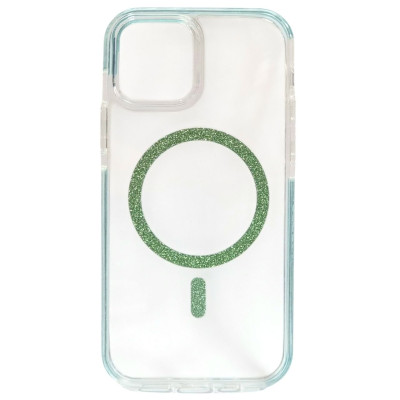 Накладка Shine MagCase Green для iPhone 13 Pro Max- прозорий Накладка Shine MagCase Green для iPhone 13 Pro Max- прозорий