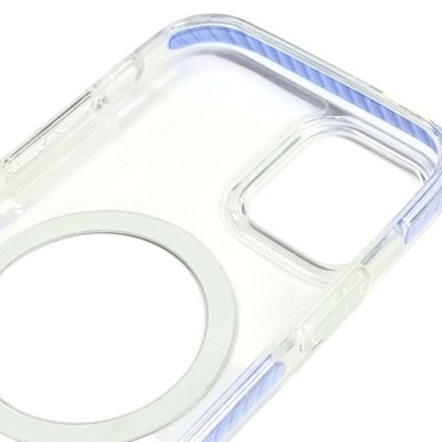 Накладка Shine MagCase Blue для iPhone 14 Pro Max- прозорий Накладка Shine MagCase Blue для iPhone 14 Pro Max- прозорий