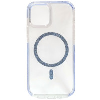 Накладка Shine MagCase Blue для iPhone 14 Pro Max- прозорий Накладка Shine MagCase Blue для iPhone 14 Pro Max- прозорий