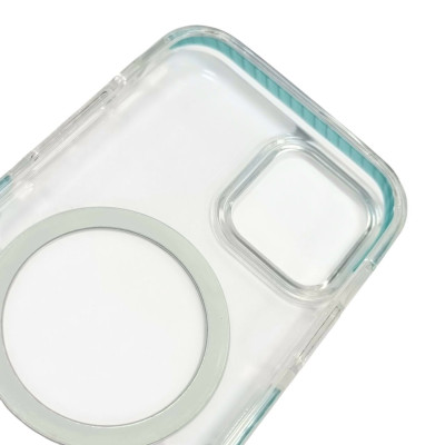 Накладка Shine MagCase Green для iPhone 14 Pro Max- прозорий Накладка Shine MagCase Green для iPhone 14 Pro Max- прозорий