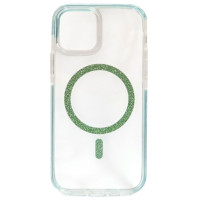 Накладка Shine MagCase Green для iPhone 14 Pro Max- прозорий Накладка Shine MagCase Green для iPhone 14 Pro Max- прозорий