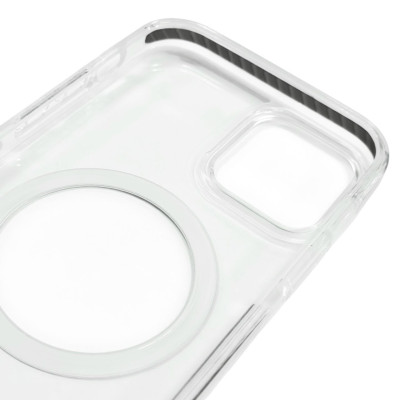 Накладка Shine MagCase Grey для iPhone 15 Pro Max- прозорий Накладка Shine MagCase Grey для iPhone 15 Pro Max- прозорий