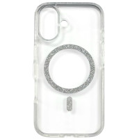 Накладка Shine MagCase Silver для iPhone 16- прозорий Накладка Shine MagCase Silver для iPhone 16- прозорий