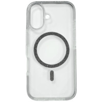 Накладка Shine MagCase Grey для iPhone 16- прозорий Накладка Shine MagCase Grey для iPhone 16- прозорий