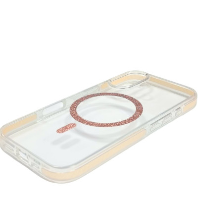 Накладка Shine MagCase Orang для iPhone 16- прозорий Накладка Shine MagCase Orang для iPhone 16- прозорий