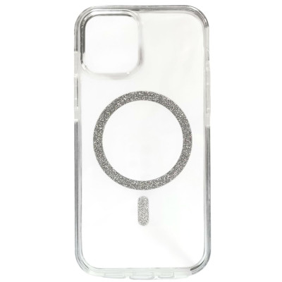 Накладка Shine MagCase Silver для iPhone 16 Pro- прозорий Накладка Shine MagCase Silver для iPhone 16 Pro- прозорий