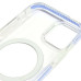 Накладка Shine MagCase Blue для iPhone 16 Pro Max- прозорий Накладка Shine MagCase Blue для iPhone 16 Pro Max- прозорий