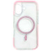 Накладка Shine MagCase Pink для iPhone 17- прозорий