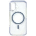 Накладка Shine MagCase Blue для iPhone 17- прозорий