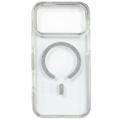 Накладка Shine MagCase Silver для iPhone 17 Pro- прозорий Накладка Shine MagCase Silver для iPhone 17 Pro- прозорий