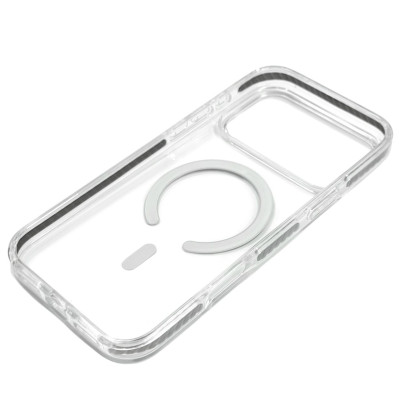 Накладка Shine MagCase Grey для iPhone 17 Pro Max- прозорий Накладка Shine MagCase Grey для iPhone 17 Pro Max- прозорий