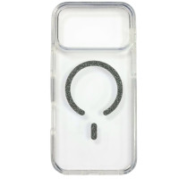 Накладка Shine MagCase Grey для iPhone 17 Pro Max- прозорий Накладка Shine MagCase Grey для iPhone 17 Pro Max- прозорий