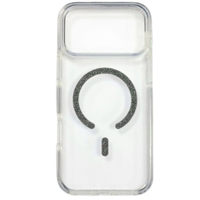 Накладка Shine MagCase Grey для iPhone 17 Pro Max- прозорий Накладка Shine MagCase Grey для iPhone 17 Pro Max- прозорий