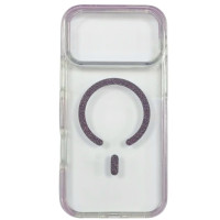 Накладка Shine MagCase Purple для iPhone 17 Pro Max / 18 Pro Max- прозорий Накладка Shine MagCase Purple для iPhone 17 Pro Max / 18 Pro Max- прозорий