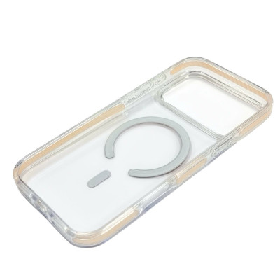 Накладка Shine MagCase Orang для iPhone 17 Pro Max- прозорий Накладка Shine MagCase Orang для iPhone 17 Pro Max- прозорий