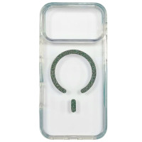 Накладка Shine MagCase Green для iPhone 17 Pro Max- прозорий Накладка Shine MagCase Green для iPhone 17 Pro Max- прозорий
