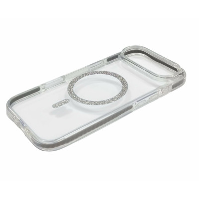 Накладка Shine MagCase Silver для iPhone 17 Air- прозорий Накладка Shine MagCase Silver для iPhone 17 Air- прозорий